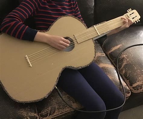 cardboard electric guitar box|make your own cardboard guitar.